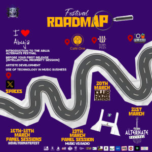 Roadmap to the Abuja Alternate Festival