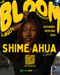 COVER ART FOR THE EXCLUSIVE LAGOS BLOOM TOUR EVENT
